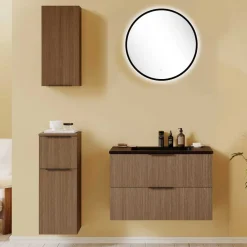 Wohnen Badblock Möbelset modern - Ucaida (vierteilig)