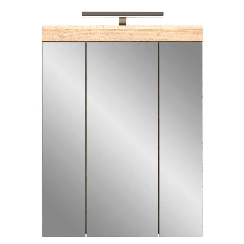 Wohnen Weiße Möbel|Badezimmer Komplett*Badblock Möbelset modern - Calbanyara (dreiteilig)