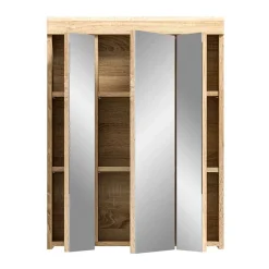 Wohnen Weiße Möbel|Badezimmer Komplett*Badblock Möbelset modern - Calbanyara (dreiteilig)