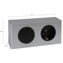 Wohnen Weiße Möbel|Badezimmer Komplett*Badblock Möbelset modern - Calbanyara (dreiteilig)