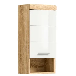 Wohnen Weiße Möbel|Badezimmer Komplett*Badblock Möbelset modern - Calbanyara (dreiteilig)