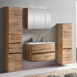 Wohnen Badeinrichtung Möbel in Holzoptik - Neuzera (vierteilig)