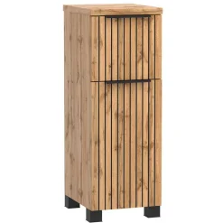 Wohnen Badeinrichtung mit Lichtspiegel Set - Crystoga (vierteilig)