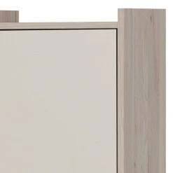 Wohnen Badezimmer Hochschrank mit zwei Türen und Fach - Togban