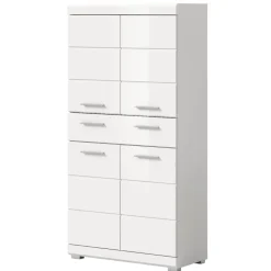 Wohnen Badezimmer Midischrank in Weiß - Henriette