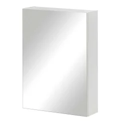 Wohnen Bad-Spiegelschränke*Badezimmer Spiegelschrank in Weiß 1-türig - Etravia I