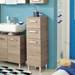 Wohnen Badezimmer Unterschrank 101 cm hoch - Lemi