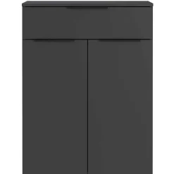 Wohnen Badezimmer Vertiko in Dunkelgrau - Go