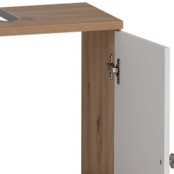 Wohnen Weiße Möbel|Glasmöbel*Badezimmer Waschplatz Set Landhaus - Traciana (zweiteilig)