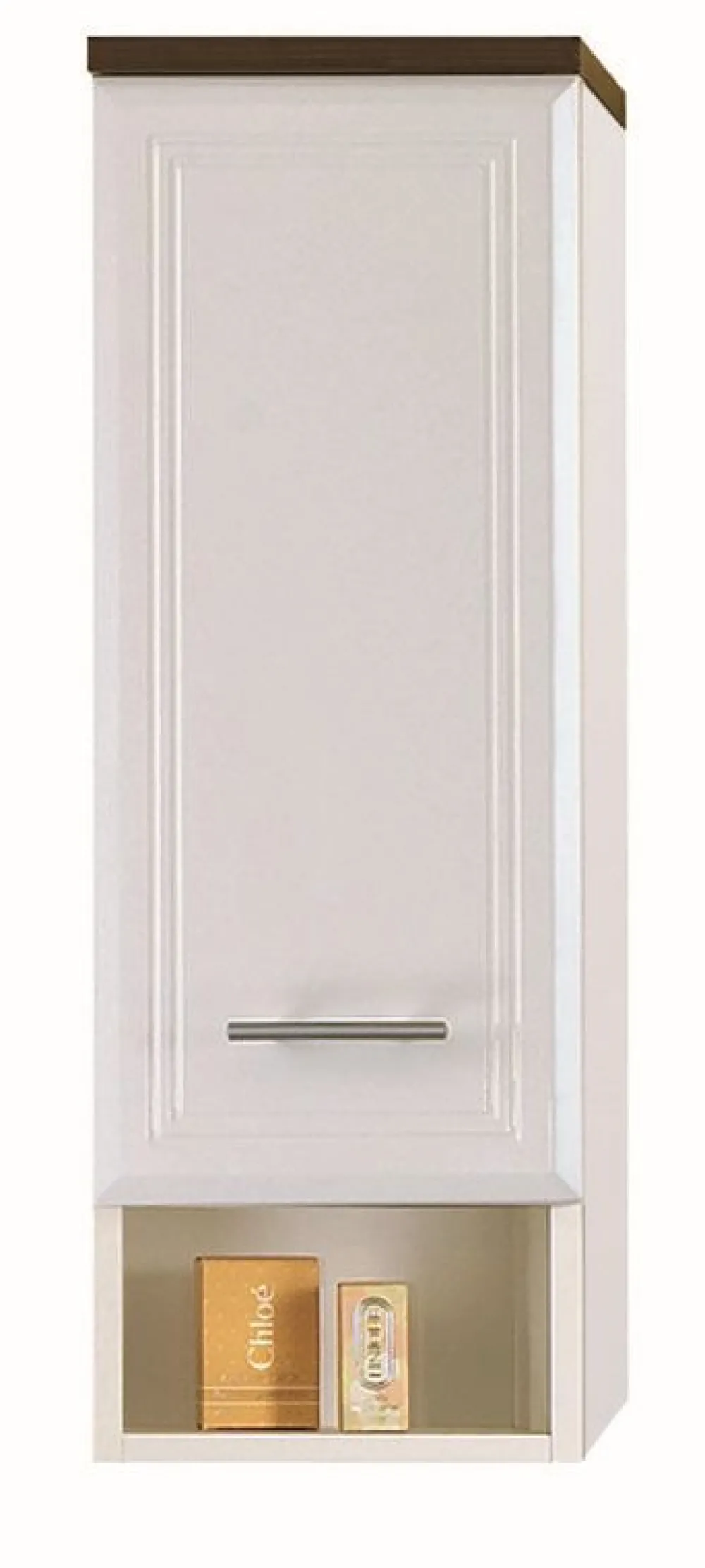 Wohnen Badezimmer-Hängeschrank Nina in Hochglanz Weiß