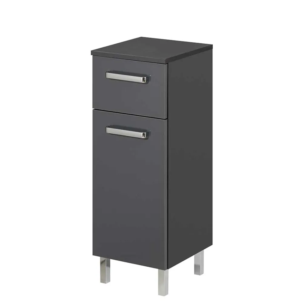 Wohnen Badezimmerunterschrank in Anthrazit - Colistran