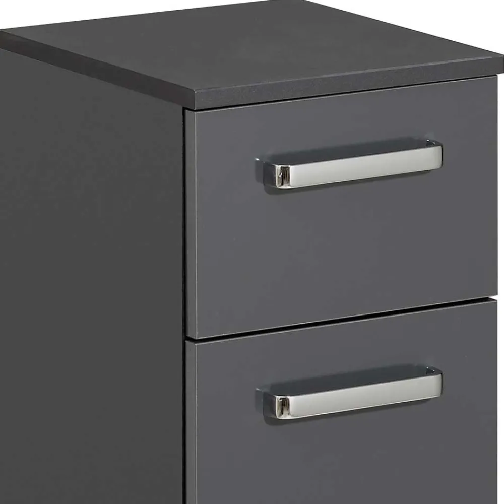 Wohnen Badezimmerunterschrank in Anthrazit - Colistran