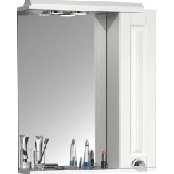 Wohnen Weiße Möbel|Glasmöbel*Badmöbel Kombination klassisch - Akira (vierteilig)