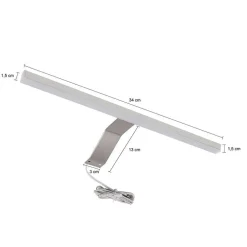 Wohnen Weiße Möbel|Glasmöbel*Badmöbel Kombination modern - Chapan (dreiteilig)