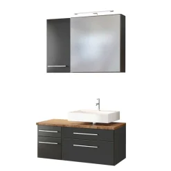 Wohnen Badmöbel mit Spiegelschrank - Estregos I (dreiteilig)