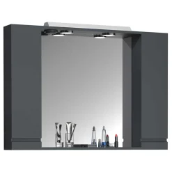 Wohnen Bad-Spiegelschränke*Badspiegel mit Seitenschränken & Ablagen - Idamoro