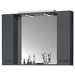 Wohnen Bad-Spiegelschränke*Badspiegel mit Seitenschränken & Ablagen - Idamoro