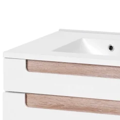 Wohnen Bad-Waschtisch Tymos in Weiß