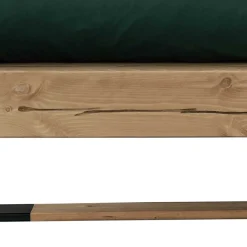 Wohnen Balkenbett aus Kiefer mit LED Beleuchtung - Enjta