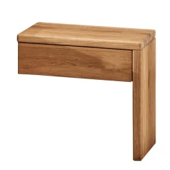 Wohnen Betten|Betten*Balkenbett mit Naturkanten Kopfteil - Blevos