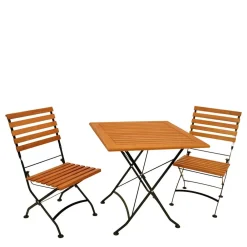 Wohnen Balkonmöbel|Terrassenmöbel*Balkon Klappgarnitur mit zwei Sitzplätzen - Zirova (dreiteilig)