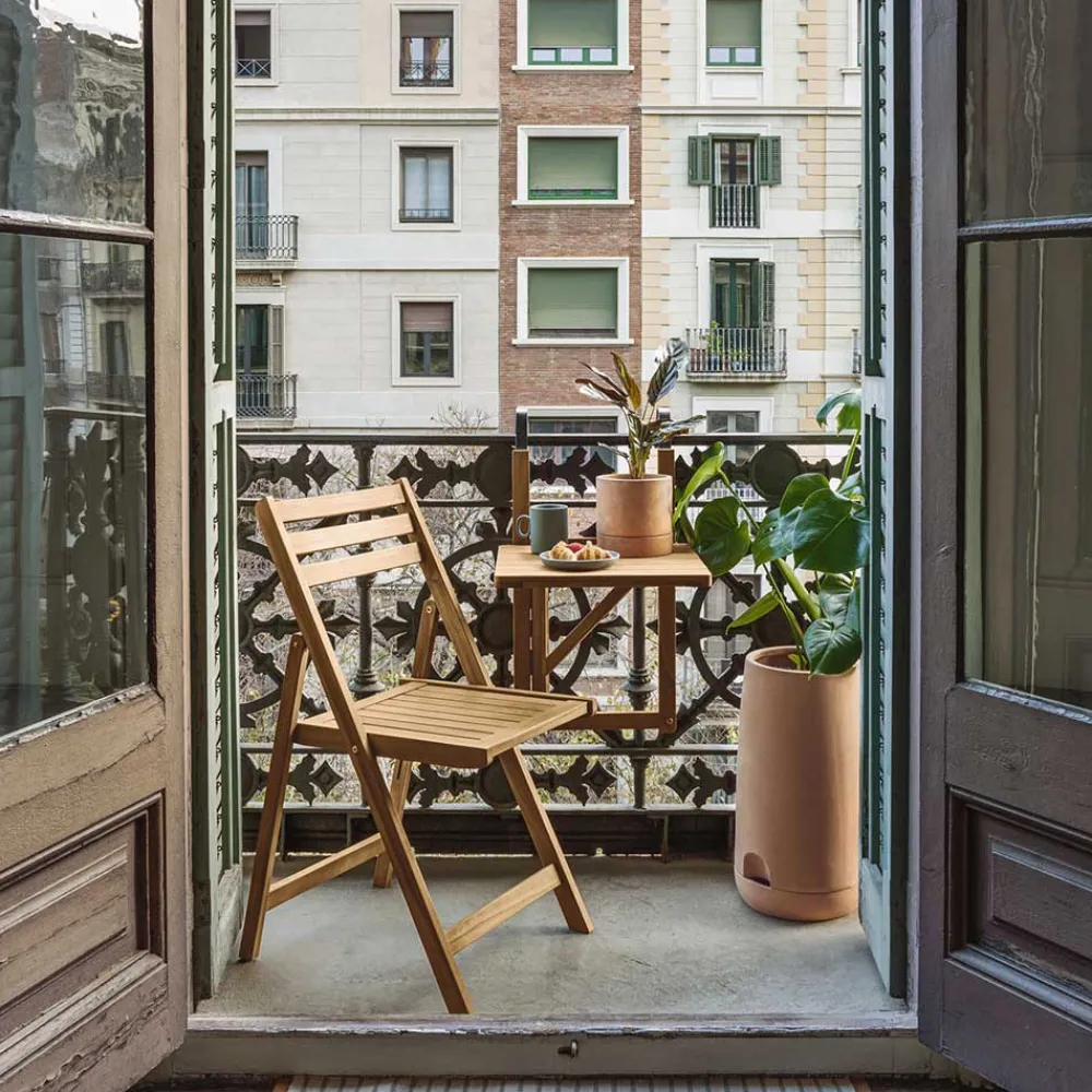 Wohnen Balkontisch zum Einhängen klappbar - Baptisto