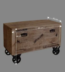 Wohnen Diele Komplett*Bank & 2 Garderobenpaneele für Flur - Indri (dreiteilig)