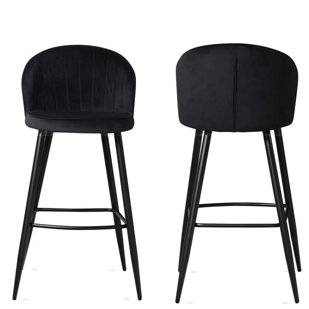 Wohnen Bar Polsterstuhl mit 70 cm Sitzhöhe - Tamdato (2er Set)