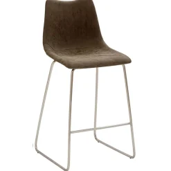 Wohnen Graue Möbel|Barhocker*Bar Stuhl mit Bügelgestell für die Küche - Florencia