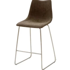 Wohnen Graue Möbel|Barhocker*Bar Stuhl mit Bügelgestell für die Küche - Florencia