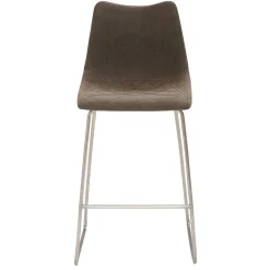 Wohnen Graue Möbel|Barhocker*Bar Stuhl mit Bügelgestell für die Küche - Florencia