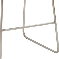 Wohnen Graue Möbel|Barhocker*Bar Stuhl mit Bügelgestell für die Küche - Florencia