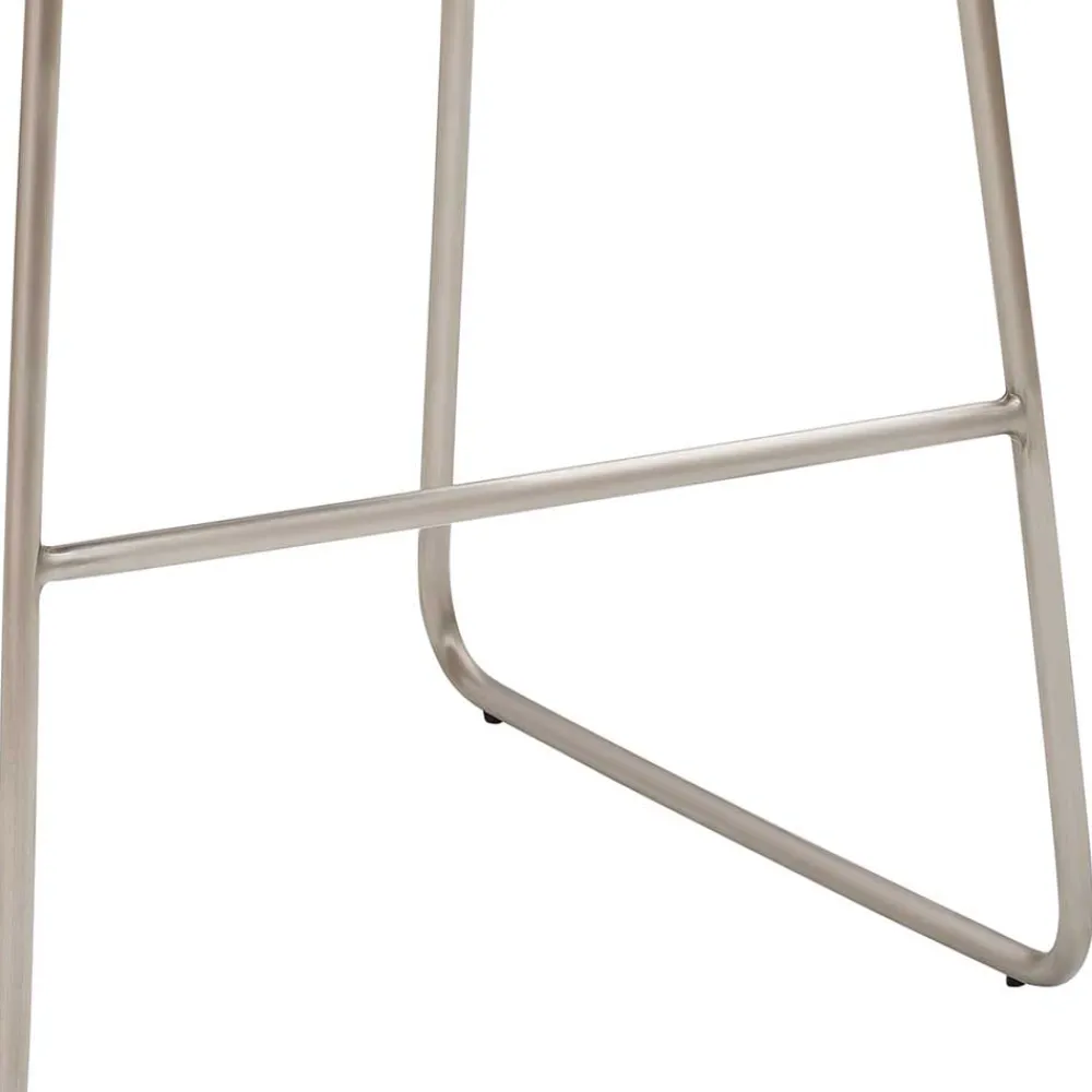 Wohnen Graue Möbel|Barhocker*Bar Stuhl mit Bügelgestell für die Küche - Florencia