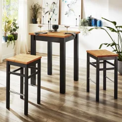 Wohnen Küchen-Essgruppen|Essgruppen*Bar Tischgruppe - Landhaus modern - San Bruma (dreiteilig)