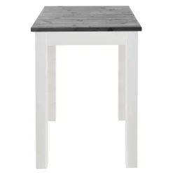 Wohnen Bar Tischgruppe in Weiß und Grau - Mantryna (dreiteilig)