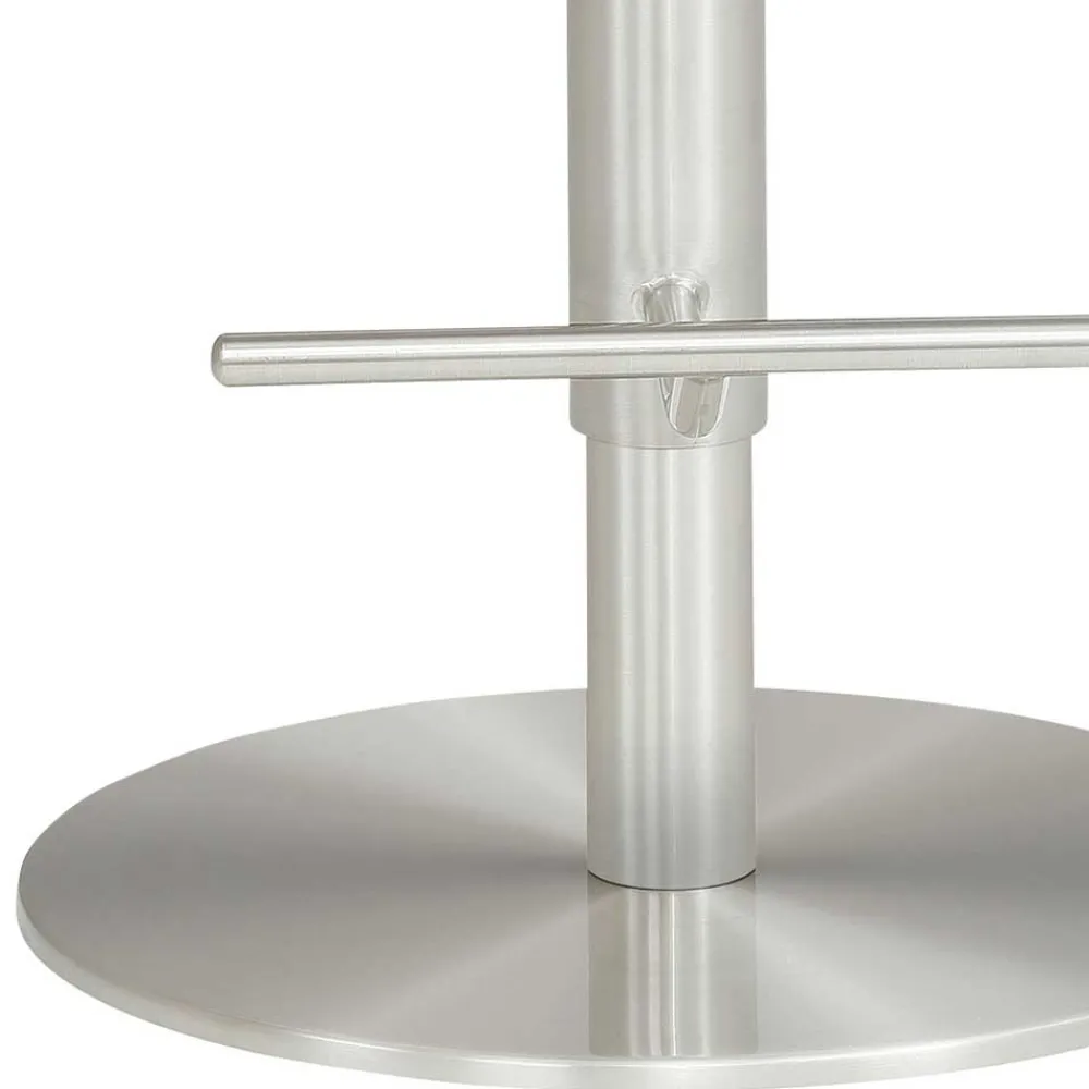 Wohnen Sessel & Hocker|Barhocker*Barhocker mit Lehne & Armlehnen in Anthrazit - Kanella