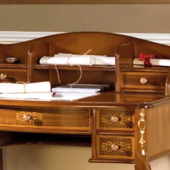 Wohnen Barock Möbel*Barock Arbeitszimmer Möbel Natale mit Schreibtisch (zweiteilig)