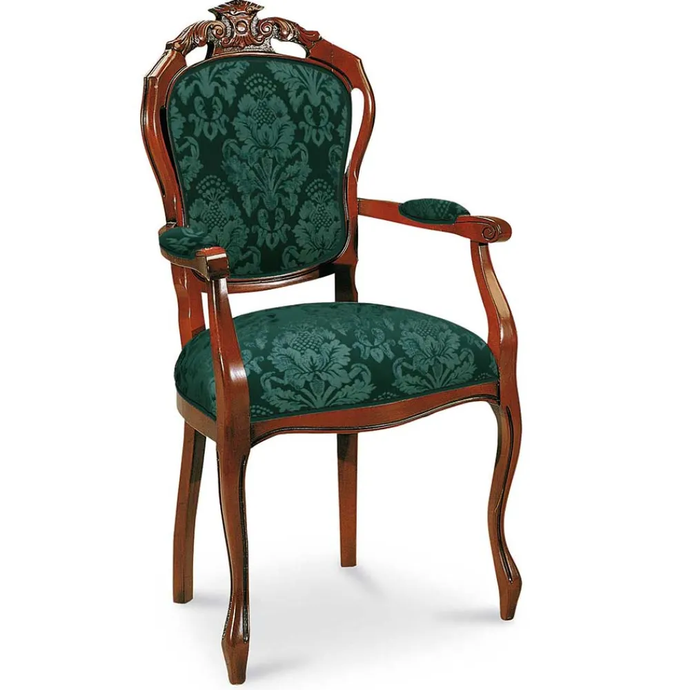 Wohnen Barock Esszimmerstuhl mit Armlehnen - Vennezo