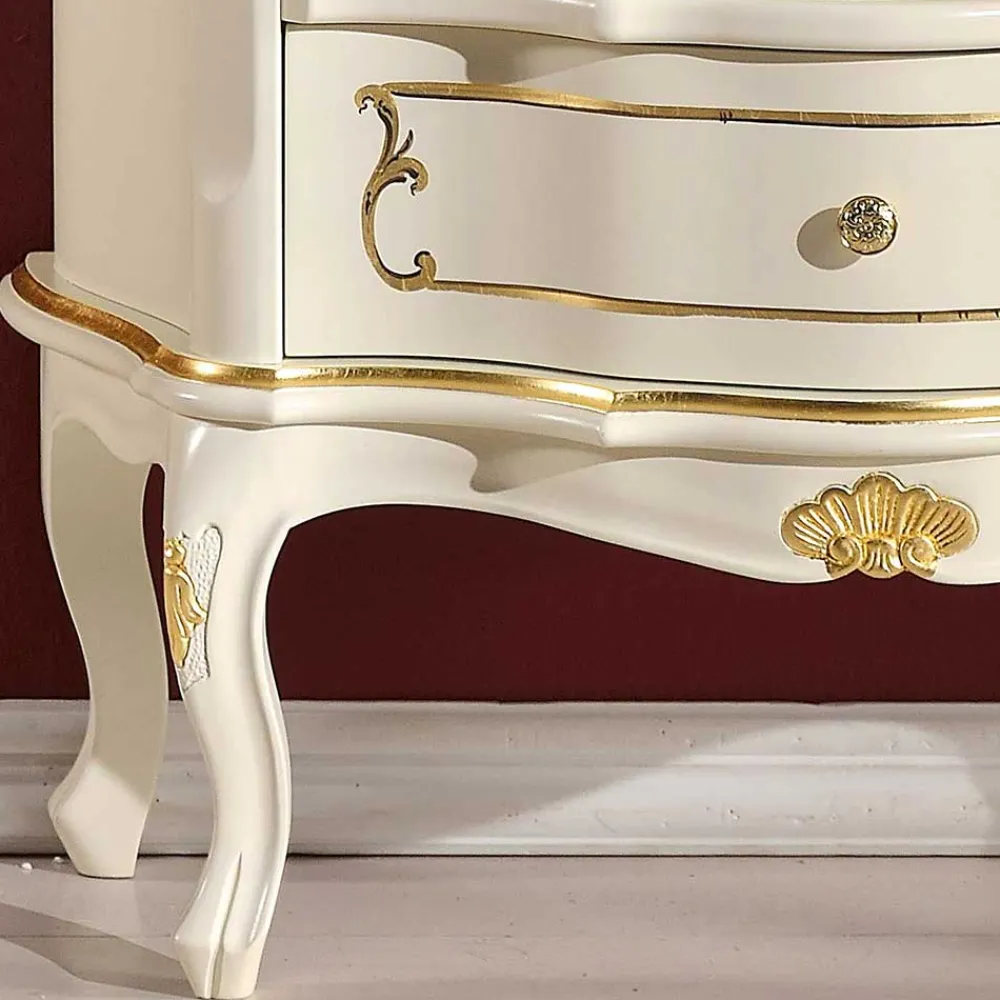 Wohnen Flurkommoden*Barock Hochkommode mit fünf Schubladen - Datalera