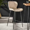 Wohnen Barhocker*Barstühle in Beige Boucle - Vilvia (4er Set)