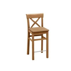 Wohnen Barhocker|Hocker*Barstuhl Giurgia aus Kiefer Massivholz