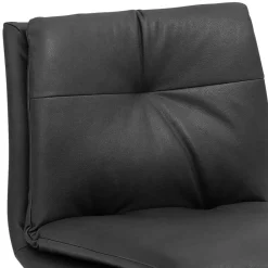 Wohnen Barstuhl mit 67cm Sitzhöhe in Dunkelgrau - Rock