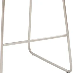 Wohnen Barstuhl mit 67cm Sitzhöhe in Dunkelgrau - Rock