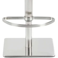 Wohnen Barhocker|Sessel & Hocker*Barstuhl mit Schalensitz in Lichtgrau - Inn