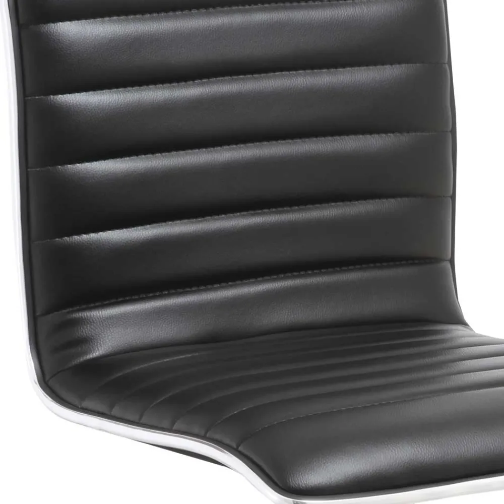 Wohnen Graue Möbel|Schwarze Möbel*Barstuhl mit Tellerfuß - Grodasso