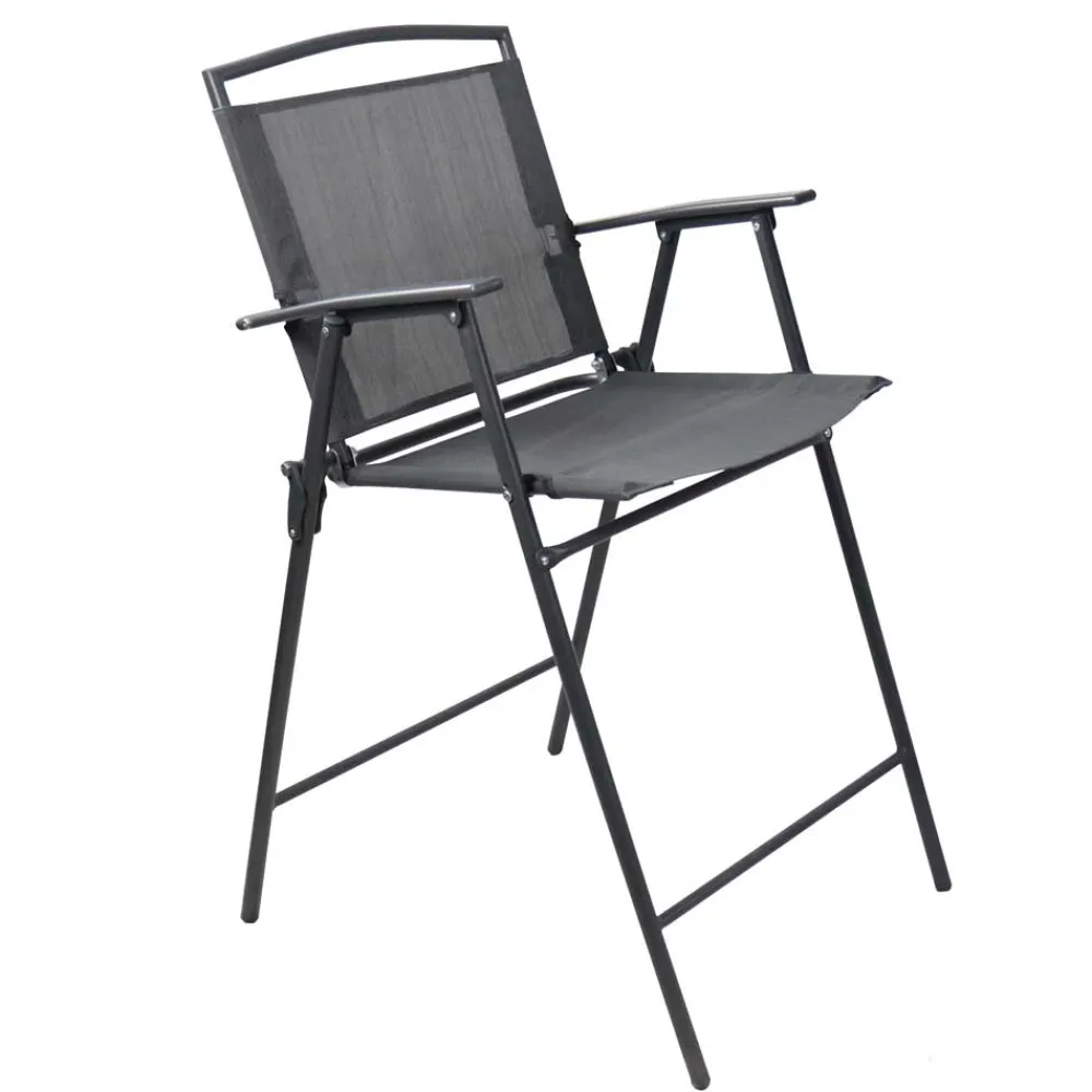 Wohnen Sitzgruppe|Balkonmöbel*Bartisch & Bar-Klappstühle Set - Irvine (dreiteilig)