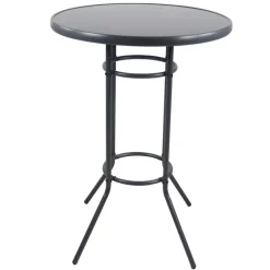 Wohnen Sitzgruppe|Balkonmöbel*Bartisch & Bar-Klappstühle Set - Irvine (dreiteilig)