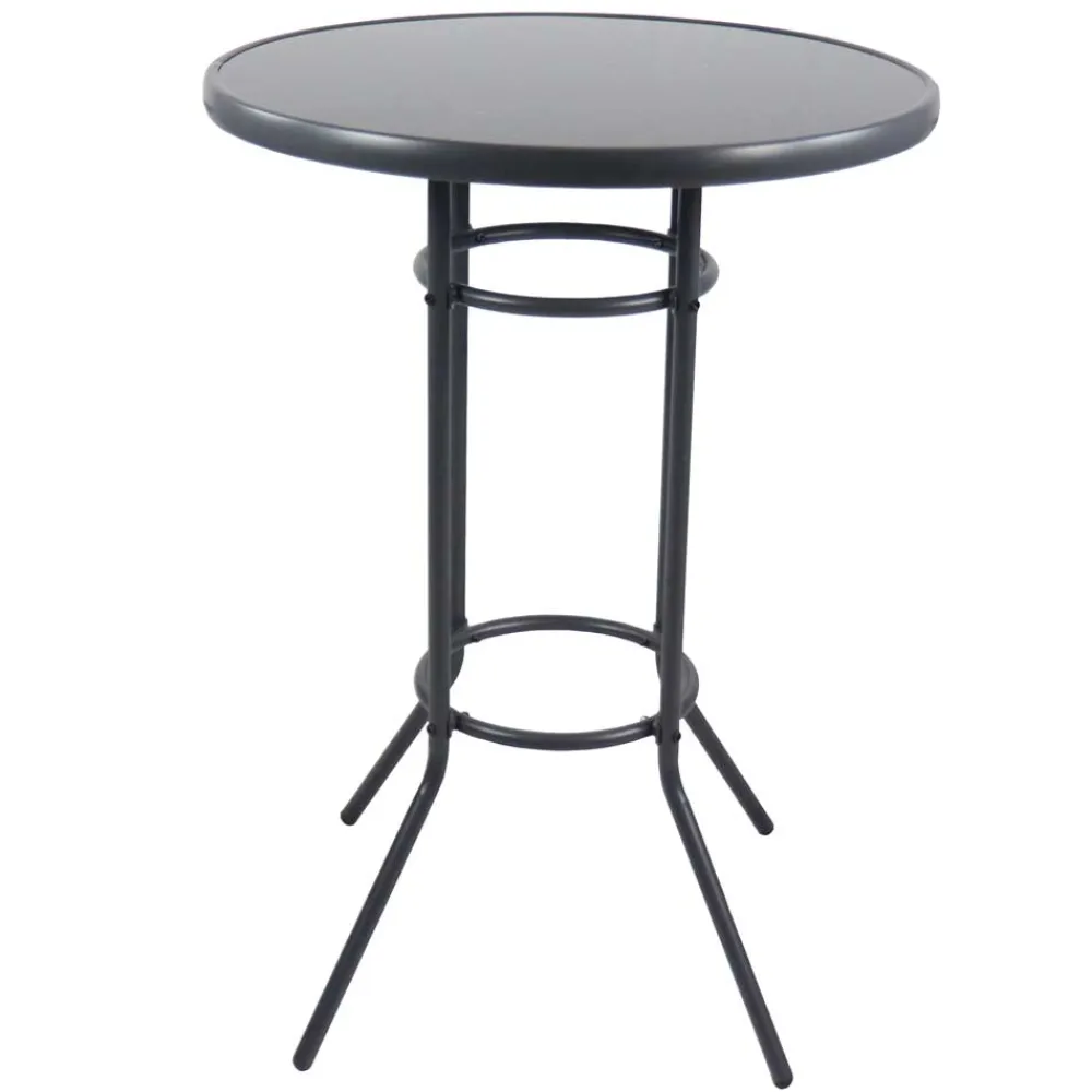 Wohnen Sitzgruppe|Balkonmöbel*Bartisch & Bar-Klappstühle Set - Irvine (dreiteilig)