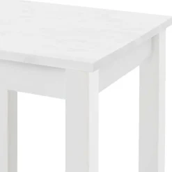 Wohnen Küchen-Essgruppen|Essgruppen*Bartisch und Barhocker in Weiß - Zanaris (dreiteilig)