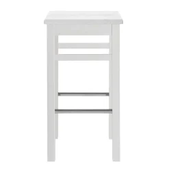 Wohnen Küchen-Essgruppen|Essgruppen*Bartisch und Barhocker in Weiß - Zanaris (dreiteilig)